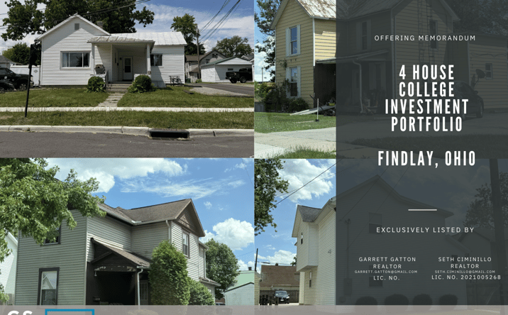 Pictures of Multifamily property located at 123 Garfield Avenue, Findlay, OH 45840, 123 Garfield Ave, Findlay, OH 45840, 241 George St, Findlay, OH 45840, 114 George St, Findlay, OH 45840 for sales - image #1
