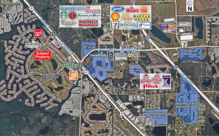 Pictures of Retail, Land property located at 3815 South Tamiami Trail, Punta Gorda, FL 33950 for sales - image #1