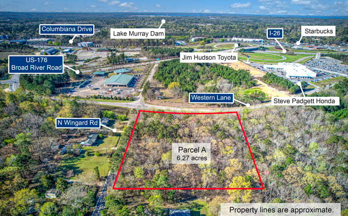 Pictures of Office, Land, Retail property located at 1013 North Wingard Road, Irmo, SC 29063 for sales - image #1