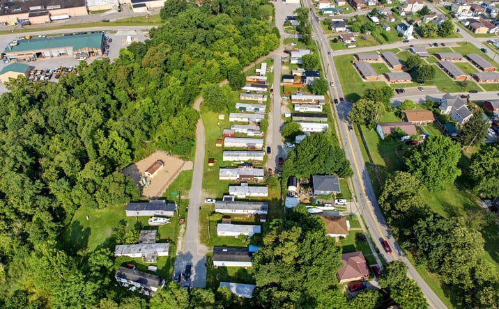 Pictures of Mobile Home Park property located at 701 12th Street, Moundsville, WV 26041 for sales - image #1