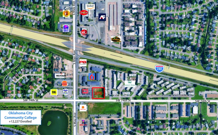 Pictures of Land property located at 2801 SW 74th St, Oklahoma City, OK 73159 for sales - image #1