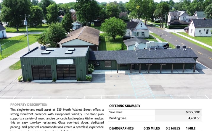 Pictures of Retail property located at 225 North Walnut Street, Atlanta, IN 46031 for sales - image #1
