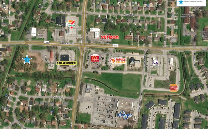 Pictures of Land property located at 6600 GREENWOOD RD, LOUISVILLE, KY 40258 for sales - image #1