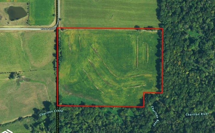 Pictures of Land property located at 2400 Clarke-Lucas Ave. Woodburn IA, Derby, IA 50275 for sales - image #1
