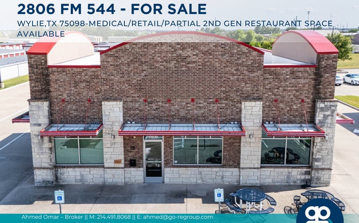 Pictures of Retail property located at 2806 FM 544, Wylie, TX 75098 for sales - image #1