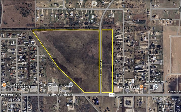 Pictures of Land property located at North Cesar Chavez Road, Edinburg, TX 78542 for sales - image #1
