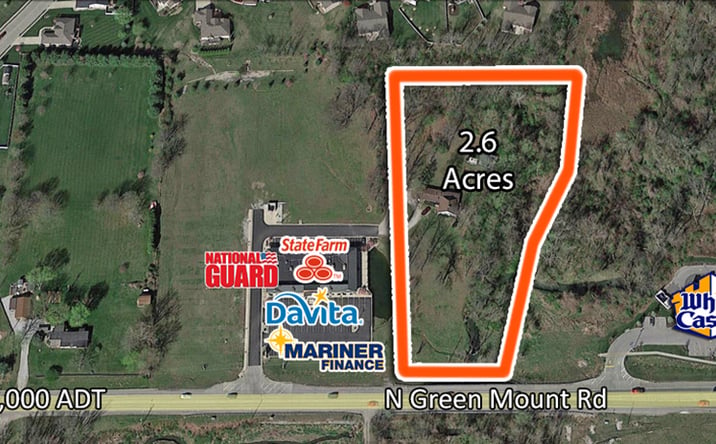 Pictures of Land property located at 1109 North Green Mount Road, Shiloh, IL 62221 for sales - image #1