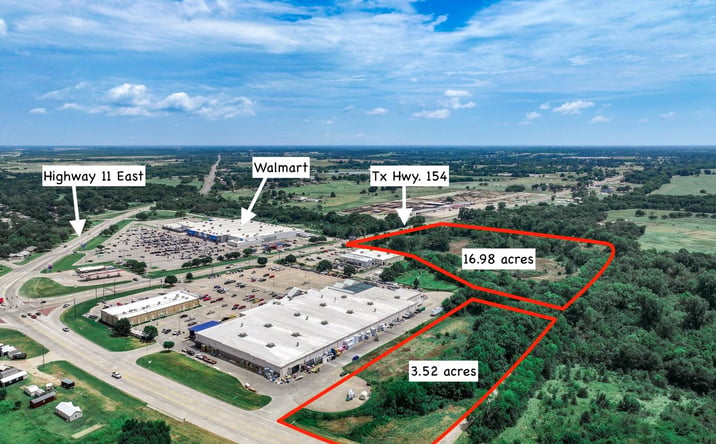 Pictures of Retail, Industrial, Land property located at South Broadway Street, Sulphur Springs, TX 75482 for sales - image #1
