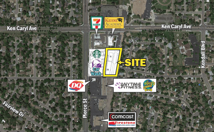Pictures of Land, Retail property located at Ken Caryl Avenue & Pierce Street, Littleton, CO 80128 for sales - image #1