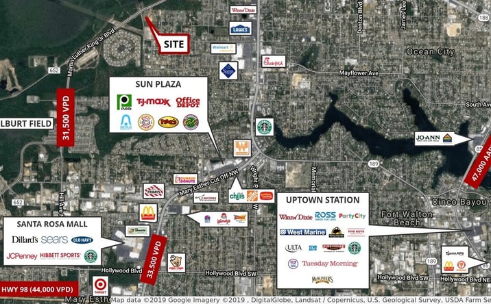 Pictures of Multifamily property located at 411 Joyner Drive, Fort Walton Beach, FL 32547 for sales - image #1