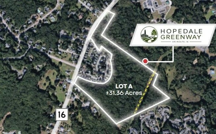 Pictures of Land property located at Lot A Mendon Street (Route 16) & Hill Street, Hopedale, MA 01747 for sales - image #1