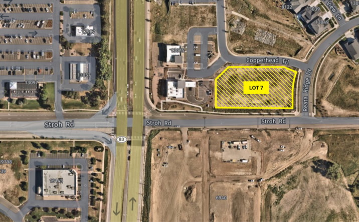 Pictures of Land property located at SWC of S Parker Rd & Stroh Rd, Parker, CO 80134 for sales - image #1