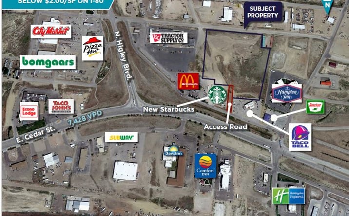 Pictures of Land property located at E Cedar St, Rawlins, WY 82301 for sales - image #1