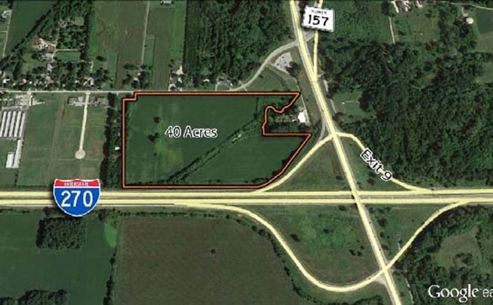 Pictures of Land property located at Chain of Rocks Rd, Edwardsville, IL 62025 for sales - image #1