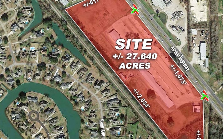 Pictures of Land, Retail, Special Purpose property located at 15545 Airline Hwy, Prairieville, LA 70769 for sales - image #1