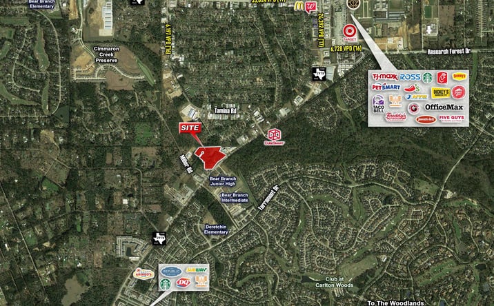 Pictures of Land property located at FM 2978 near Miller Rd, Magnolia, TX 77354 for sales - image #1