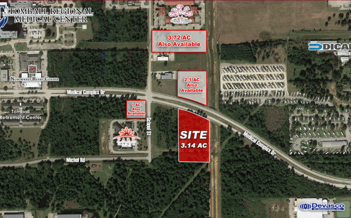 Pictures of Land property located at Medical Complex Dr, Tomball, TX 77375 for sales - image #1