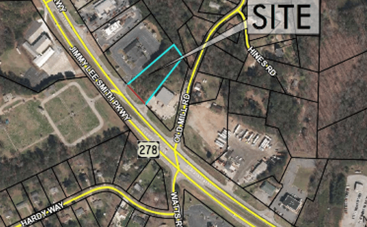 Pictures of Land property located at 1.14 Acres Jimmy Lee Smith Pkwy, Hiram, GA 30141 for sales - image #1