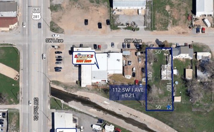 Pictures of Land property located at 112 SW I Ave, Lawton, OK 73501 for sales - image #1