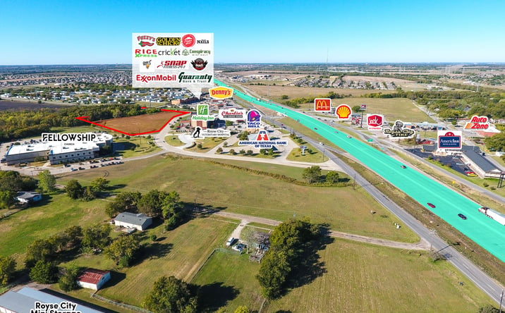 Pictures of Land property located at SEQ Interstate 30 & FM 548, Royse City, TX 75189 for sales - image #1