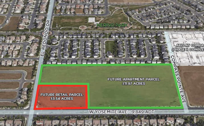 Pictures of Land property located at 1237 & 1295 W Yosemite Parkway, Merced, CA 95340 for sales - image #1