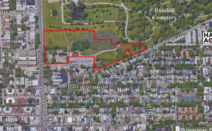 Pictures of Land property located at 5451 N Western Ave, Chicago, IL 60625 for sales - image #1