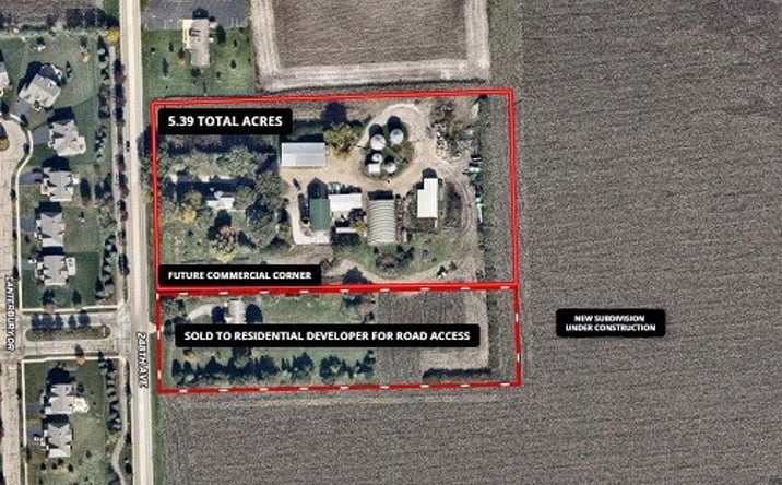 Pictures of Land, Office, Senior Living property located at 12445 S 248th St, Plainfield, IL 60585 for sales - image #1