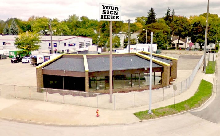 Pictures of Retail property located at 877 E 8 Mile Rd, Hazel Park, MI 48030 for sales - image #1