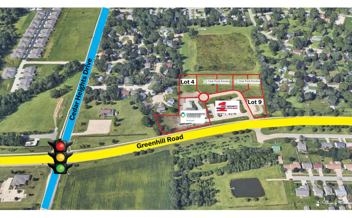 Pictures of Land property located at Lot 9 Midway Business Park Midway Business Pk Lot 9, Cedar Falls, IA 50613 for sales - image #1