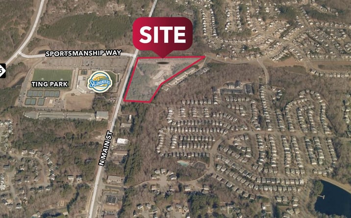 Pictures of Land property located at 1220 N Main St, Holly Springs, NC 27540 for sales - image #1