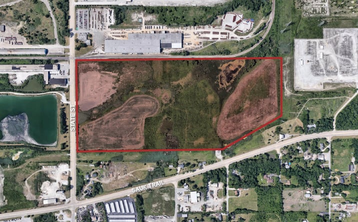 Pictures of Land property located at 600 E Sauk Trail, Steger, IL 60475 for sales - image #1