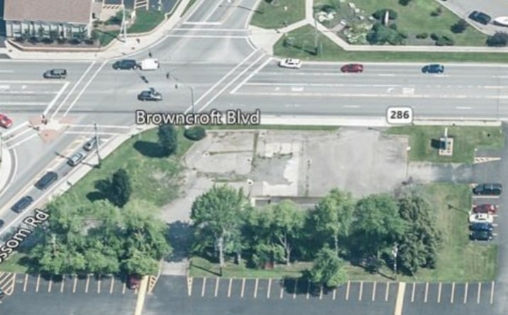 Pictures of Land, Retail property located at 2499 Browncroft Blvd, Rochester, NY 14625 for sales - image #1