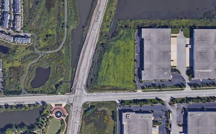 Pictures of Land property located at NEC Gary Avenue & Lies Road, Carol Stream, IL 60188 for sales - image #1