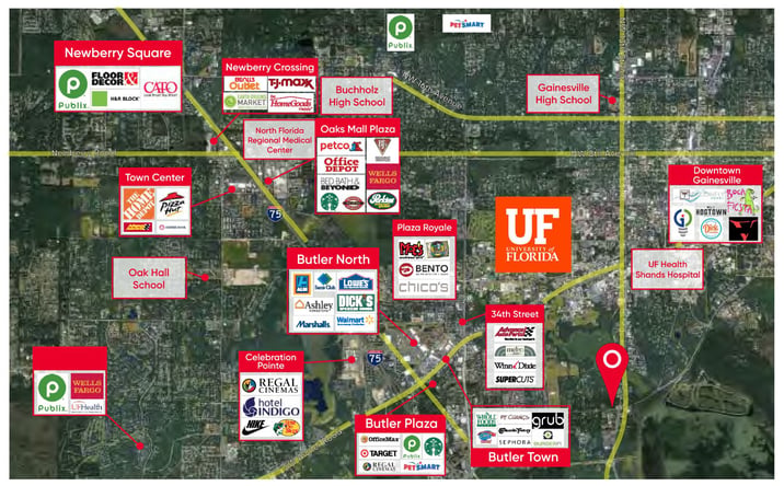 Pictures of Land property located at 3926 SW 13th St, Gainesville, FL 32608 for sales - image #1