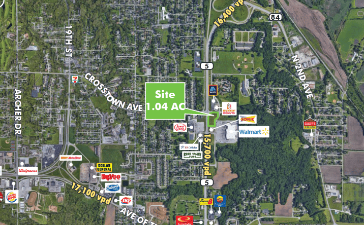 Pictures of Land property located at 1601 18th St (Pad 1), Silvis, IL 61244 for sales - image #1