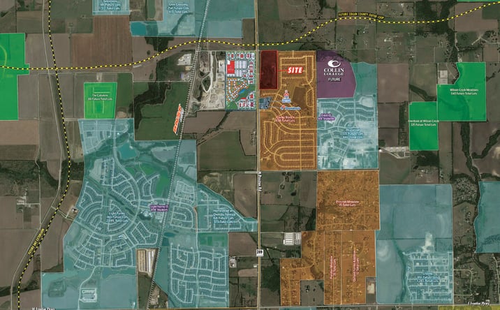 Pictures of Land property located at SEC Preston Road, Celina, TX 75009 for sales - image #1