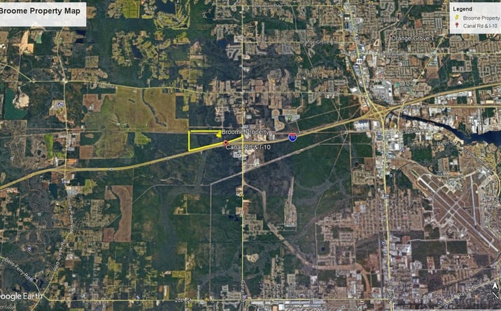 Pictures of Land property located at I-10 and Canal Road, Gulfport, MS 39507 for sales - image #1