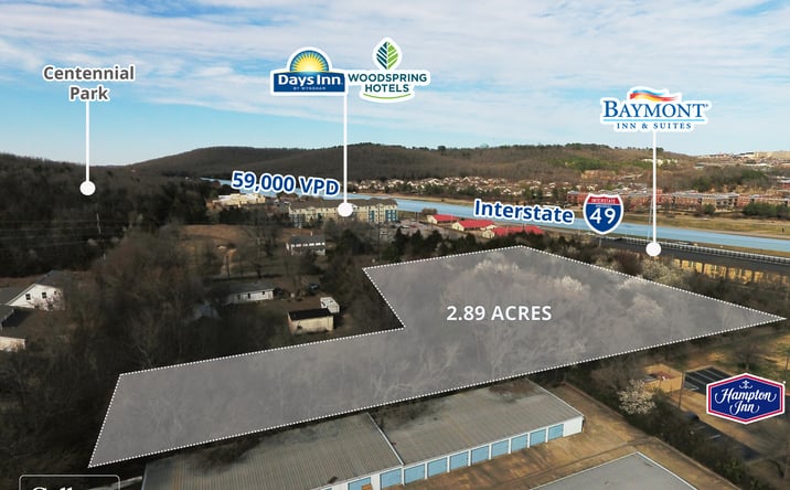 Pictures of Land property located at 2709 W Old Farmington Rd, Fayetteville, AR 72704 for sales - image #1