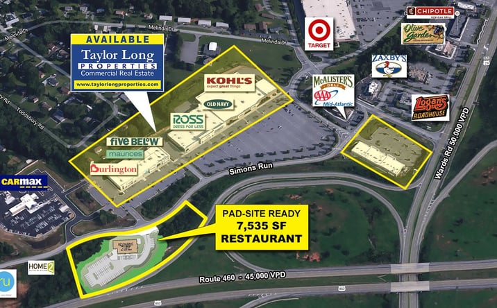 Pictures of Retail property located at 120-475 Simons Run, Lynchburg, VA 24502 for sales - image #1