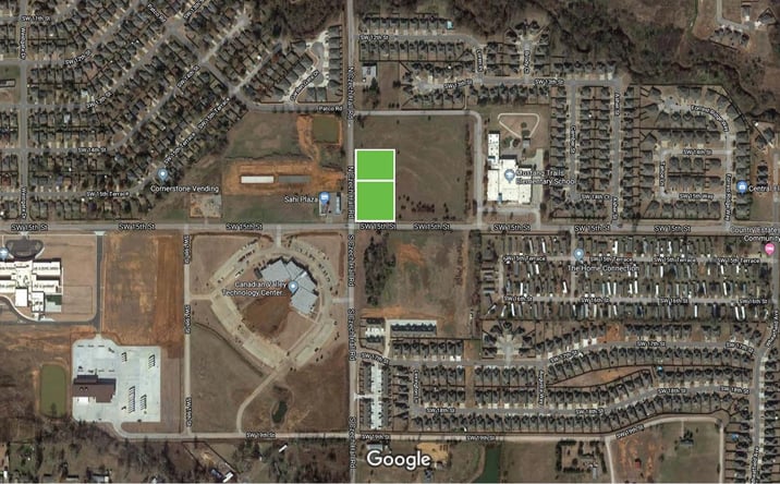 Pictures of Land property located at South 15th & Czech Hall Road, Oklahoma City, OK 73099 for sales - image #1