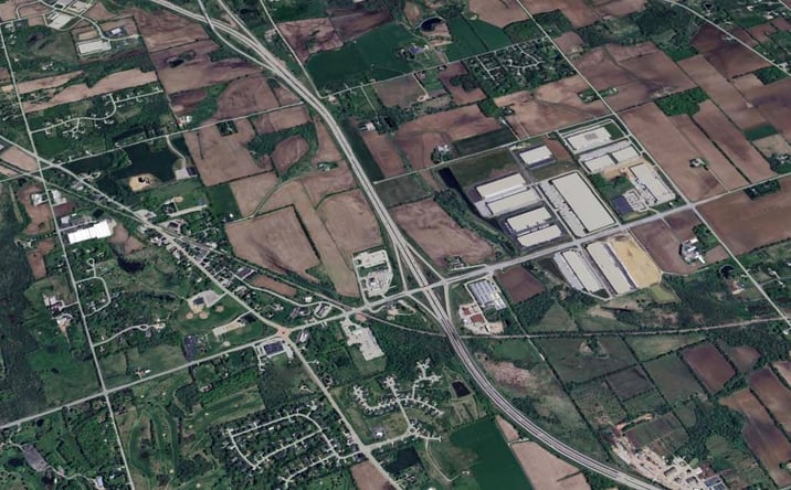 Pictures of Land property located at I-41 & STH 167, Richfield, WI 53076 for sales - image #1