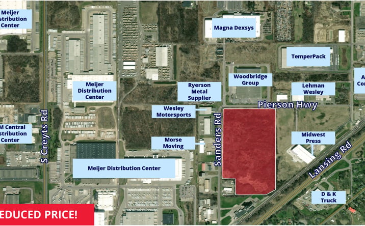 Pictures of Land property located at Pierson Highway and Sanders Road, Delta charter Township, MI 48917 for sales - image #1