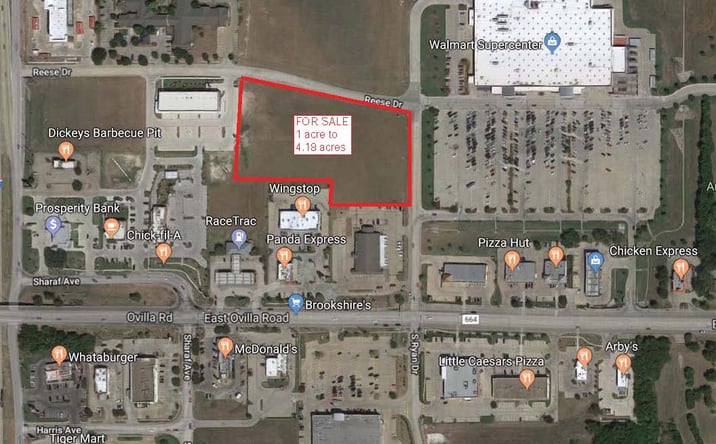 Pictures of Land, Office, Retail property located at Reese Dr and Ryan Dr, Red Oak, TX 75154 for sales - image #1