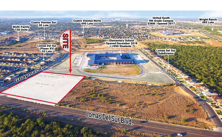 Pictures of Land property located at 3602 Lomas Del Sur Boulevard, Laredo, TX 78046 for sales - image #1