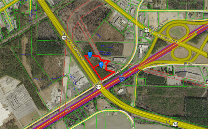 Pictures of Land property located at 1671 Outlet Center Dr, Selma, NC 27576 for sales - image #1