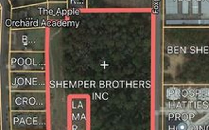 Pictures of Land property located at Foxgate Rd, Hattiesburg, MS 39402 for sales - image #1