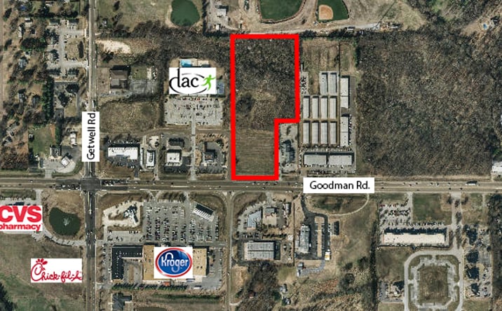 Pictures of Land property located at 3212 Goodman Rd E, Southaven, MS 38672 for sales - image #1