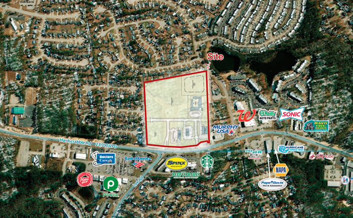 Pictures of Land property located at Hardscrabble Rd. & Lee Rd, Columbia, SC 29229 for sales - image #1