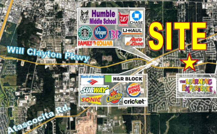 Pictures of Land property located at Will Clayton Pkwy, & June Forest Dr, Humble, TX 77346 for sales - image #1