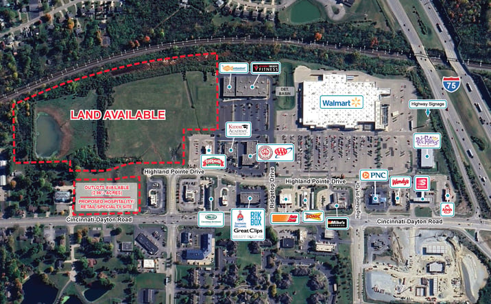 Pictures of Land property located at 8567 Cincinnati Dayton Rd, Olde West Chester, OH 45069 for sales - image #1